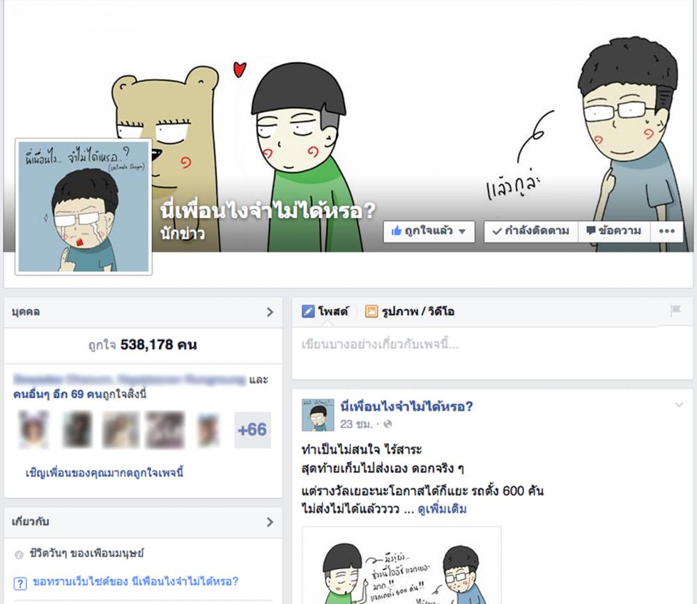 นี่เพื่อนไง... จำกันไม่ได้เหรอตัวเธอ