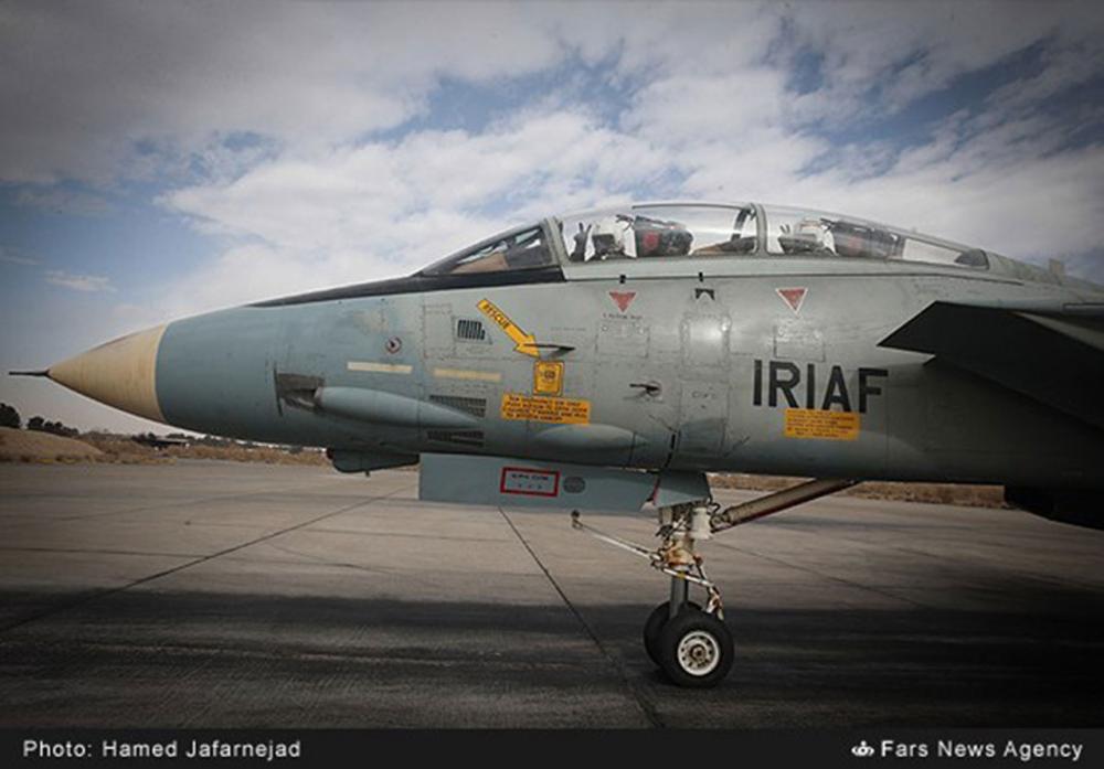 ส่วนหัวที่ยังเป็นแบบดั้งเดิมของเอฟ-14 ทอ.อิหร่าน ภาพจาก Hamed Jafarnejad From Fars News Agency