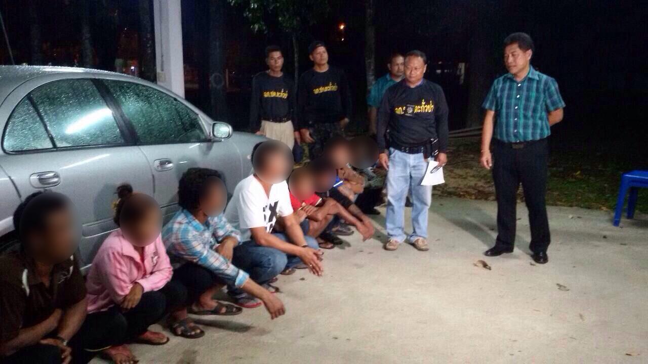 ตรวจสอบแรงงานต่างด้าว ไม่พบมีเอกสารแสดงการเข้าเมือง