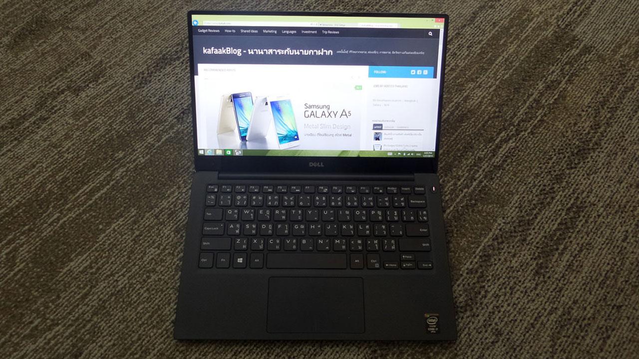 Dell XPS 13 แบบเต็มๆ