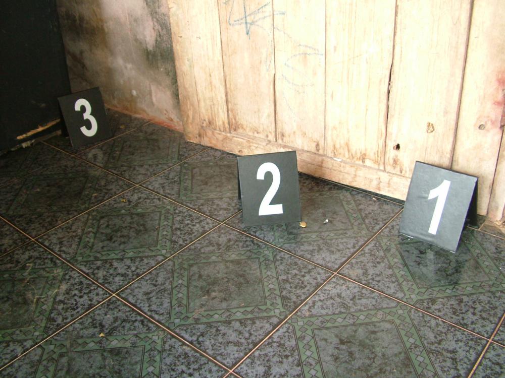 จุดที่กระสุนตกในบ้าน