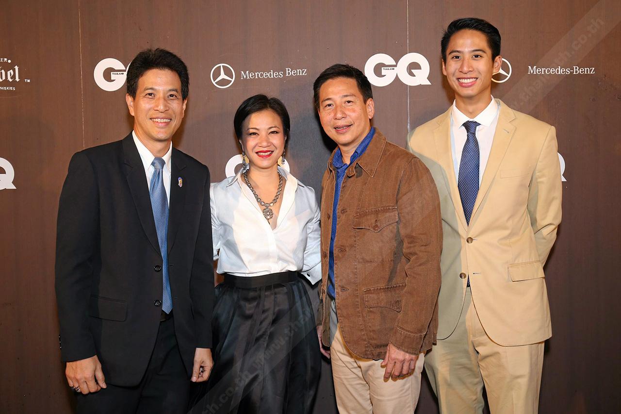กำลังใจจากญาติๆ กนิษฐ์–พรวุฒิ–ภูมิ สารสิน มาร่วมแสดงความยินดีกับ สิรี อุดมฤทธิ์รุจ ผู้บริหารเซเรนดิพิตี้ มีเดีย.