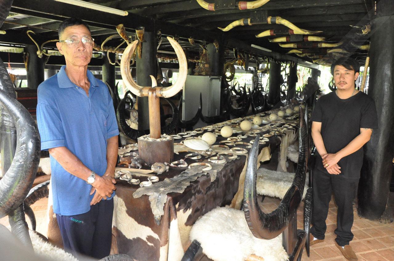 ของสะสมภายใน‘บ้านดำ’เชียงราย