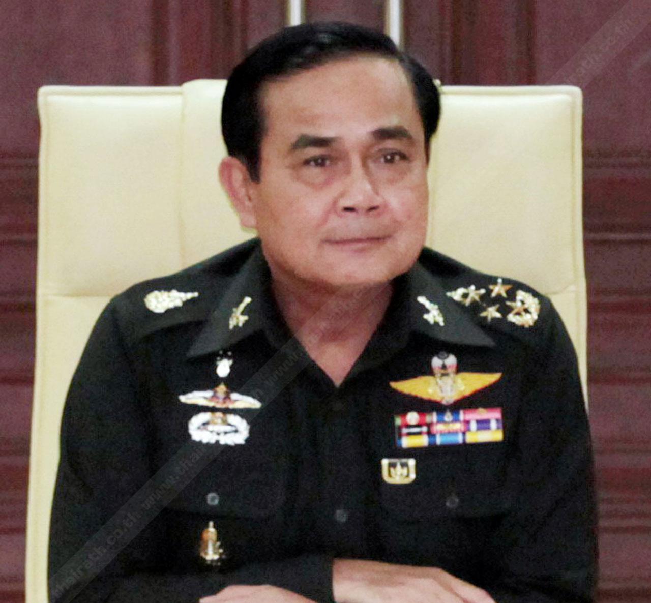 พล.อ.ประยุทธ์ จันทร์โอชา นายกรัฐมนตรี และหัวหน้า คสช.
