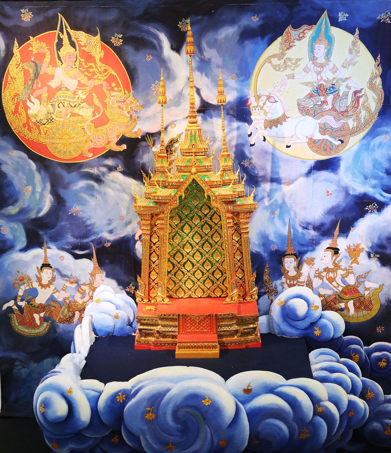 ฉากจำลองวิมานพระพรหม
