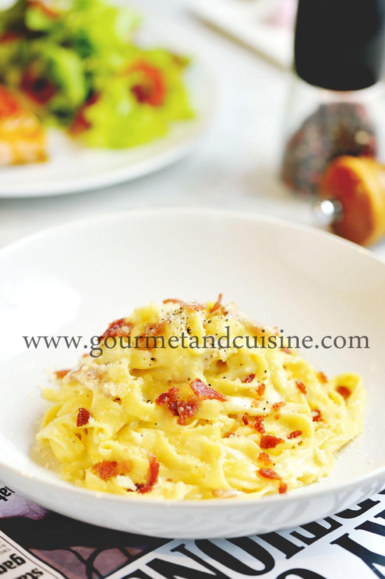 Fettuccine Carbonara