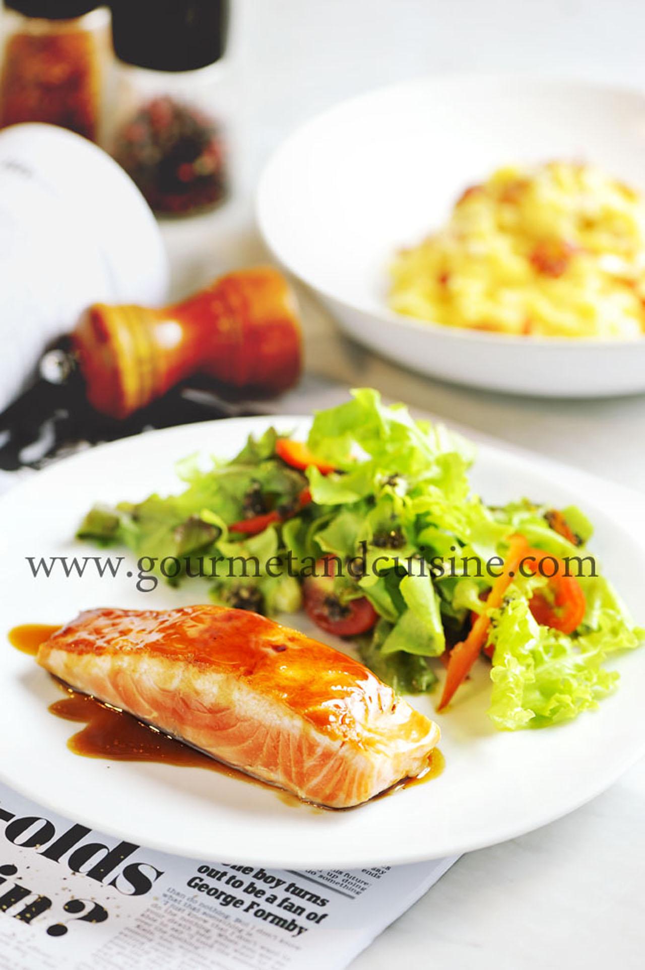 Grilled Salmon Teriyaki
