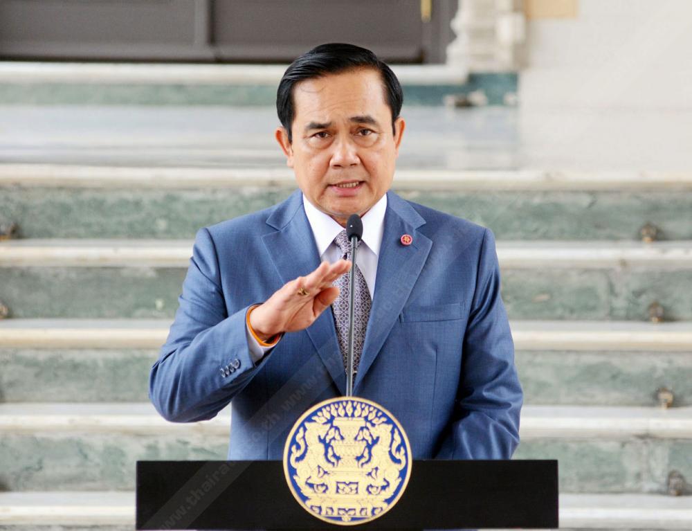 พลอ.อ.ประยุทธ์ จันทร์โอชา นายกรัฐมนตรีและหัวหน้าคสช.