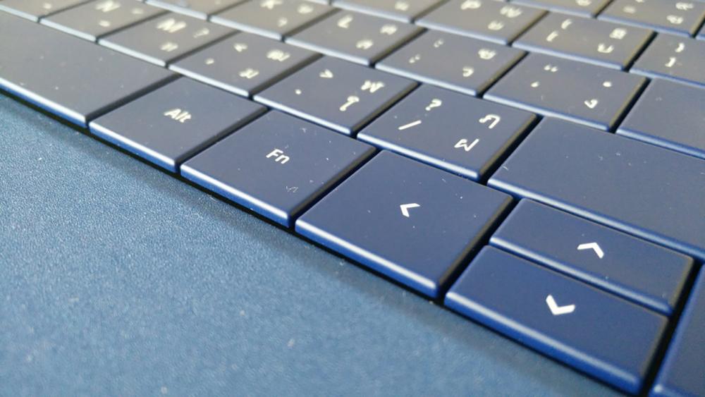 ปุ่มกดของ Type cover