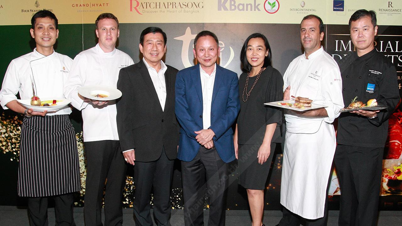 ชวนหม่ำ ชาย ศรีวิกรม์ และ ชาติชาย พยุหนาวีชัย เปิดงาน “Taste it all 2014 @ Ratcha prasong” เทศกาลอาหารนานาชาติประจำปีย่านราชประสงค์ จัดถึง 30 พ.ย. โดยมี ณัฎฐพร ชีวมงคล และ เชฟสมใจ บุญถัง มาร่วมงานด้วย ที่โรงแรมเซ็นทาราแกรนด์ เซ็นทรัลเวิลด์ วันก่อน.