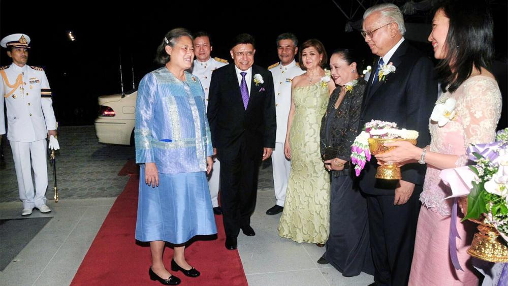 สมเด็จพระเทพรัตนราชสุดาฯ สยามบรมราชกุมารี เสด็จพระราชดำเนินไป ทอดพระเนตรการแสดงคอนเสิร์ต The World’s Greatest ABBA Show ณ หอประชุมใหญ่ ศูนย์วัฒนธรรมแห่งประเทศไทย เมื่อวันที่ 30 กันยายน.