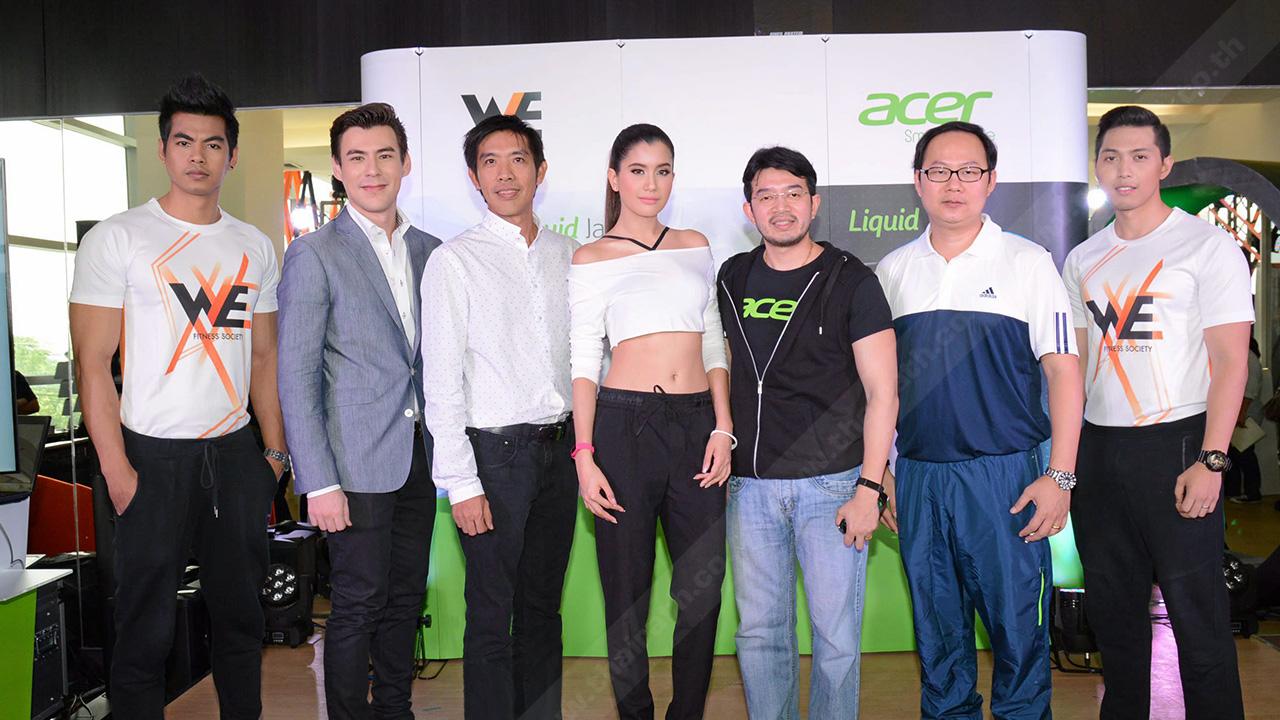 เจ๋ง - ฐนกฤตย์ สุรกิจบวร เปิดตัว “Synergy 360” เครื่องออกกำลังกายรูปแบบใหม่ช่วยให้หุ่นเพรียวกระชับเสริมสร้างกล้ามเนื้อเฉพาะส่วนอย่างได้ผล โดยมี วิวัฒน์ เต็มสุขถวิล, นิธิพัทธ์ ประวีณวงศ์วุฒิ และ ปู-ไปรยา สวนดอกไม้ มาร่วมงานด้วย ที่เอสพลานาด รัชดา วันก่อน.