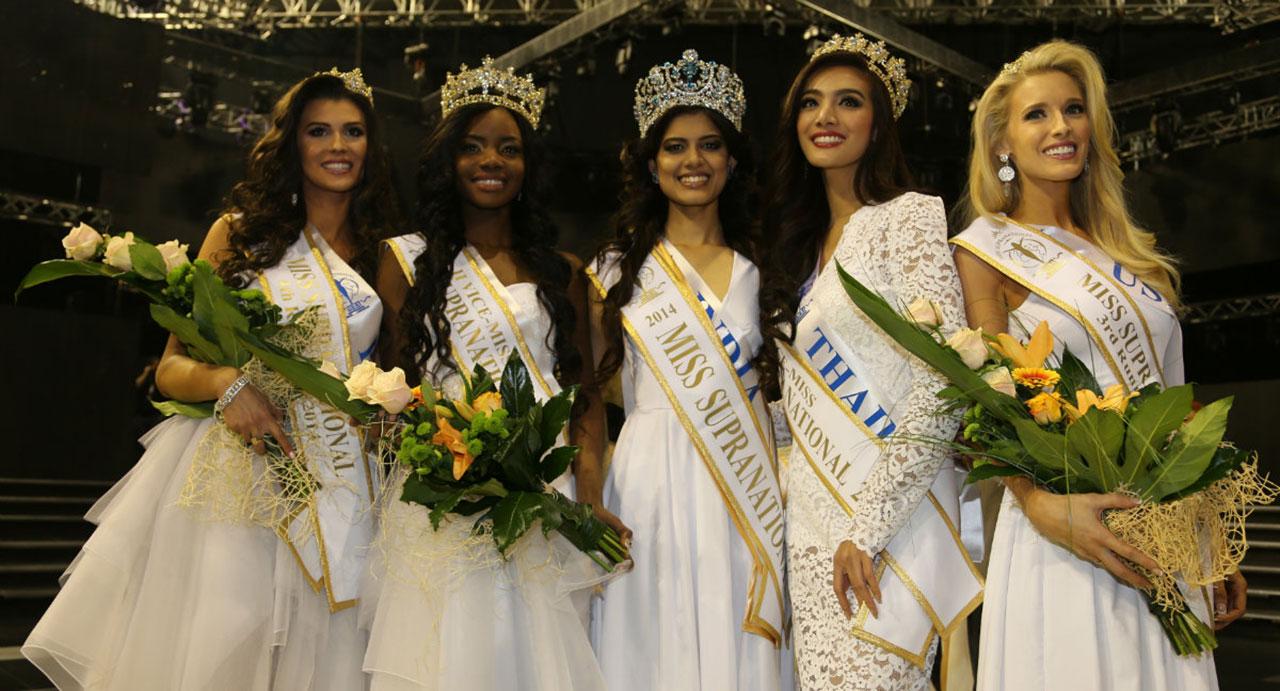 5 สาวงาม จากเวทีมิสซูปราเนชั่นแนล 2014