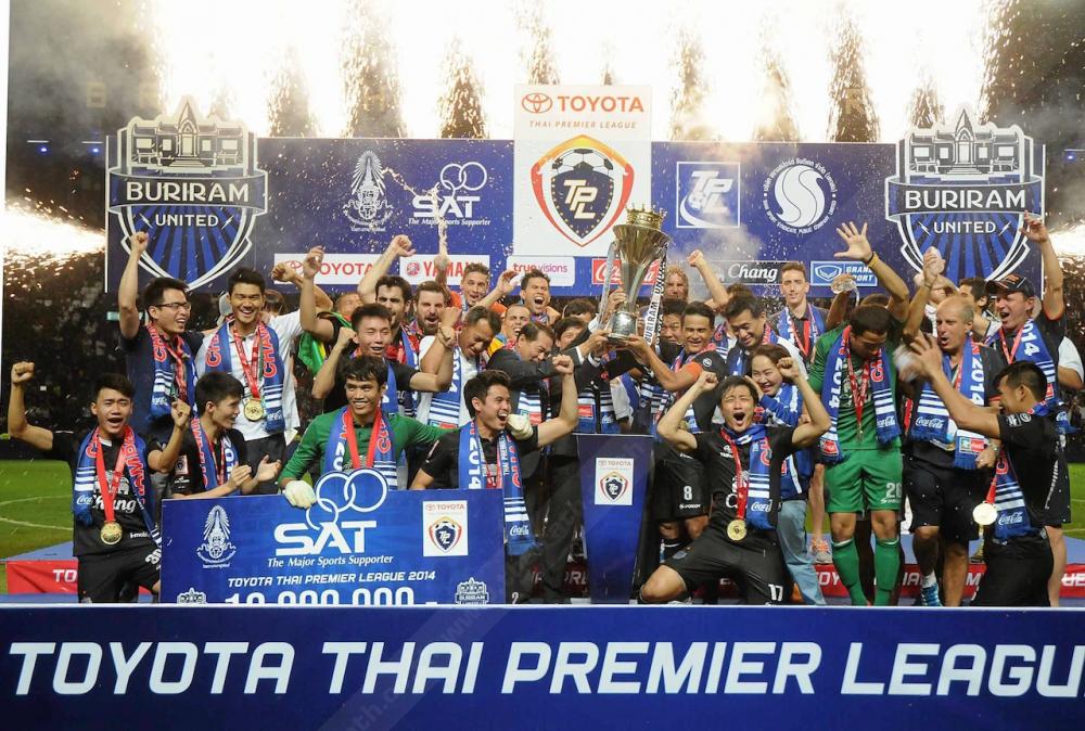 บุรีรัมย์ ยูไนเต็ด คว้าแชมป์ ไทยพรีเมียร์ลีก เป็นสมัยที่ 3