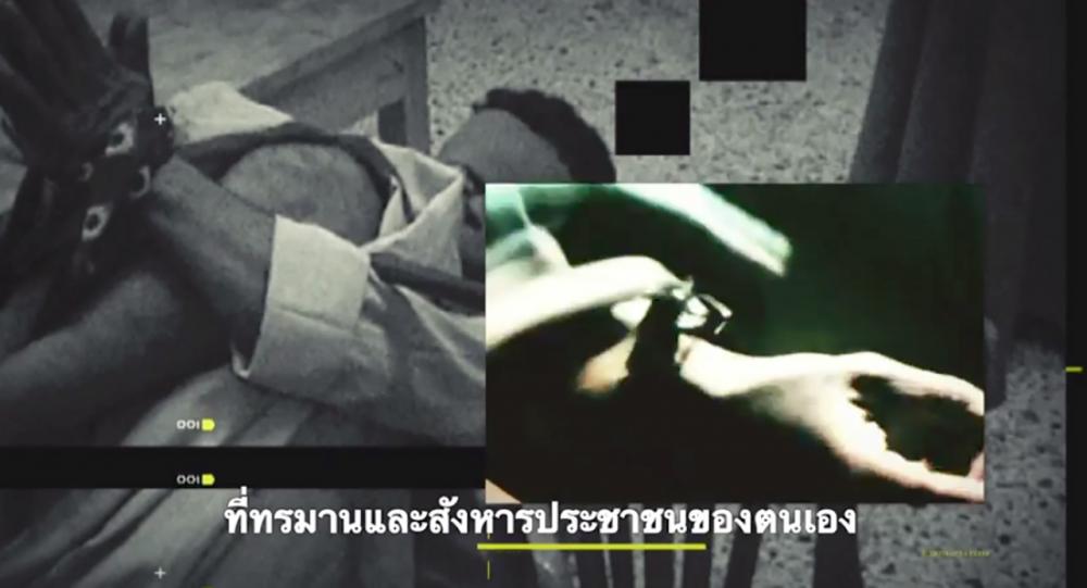 ภาพจากคลิปวิดีโอ งานรณรงค์