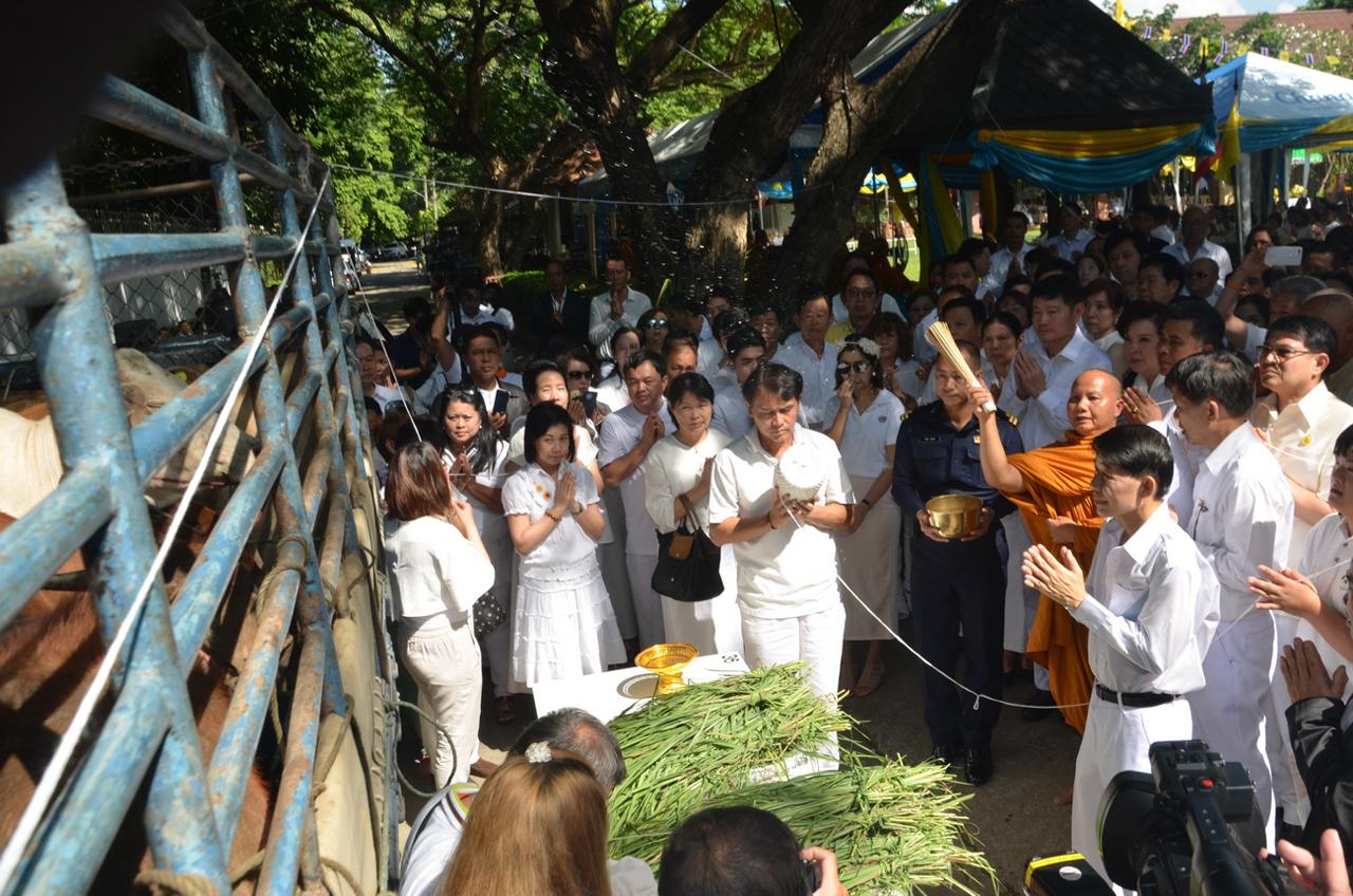 โหร คมช. ได้จัดงานบุญมหากุศลครั้งที่ 13 แผ่บุญกุศลให้ประเทศมีแต่ความร่มเย็น