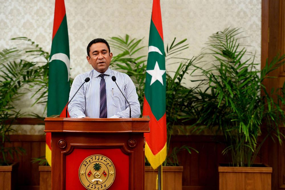 อับดุลลา ยามีน ประธานาธิบดีแห่งมัลดีฟส์ (ภาพ: AFP)