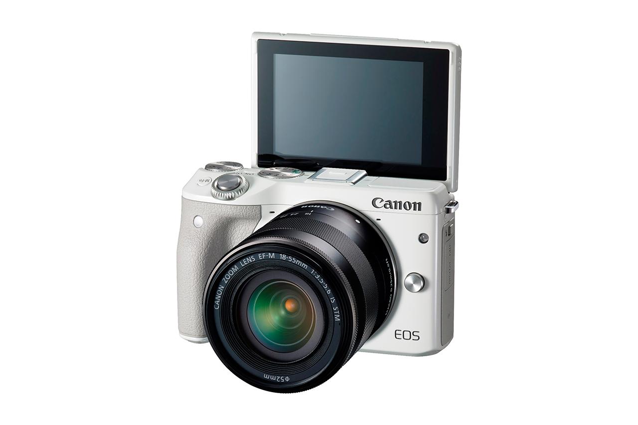 Canon EOS M3 ด้านหน้า
