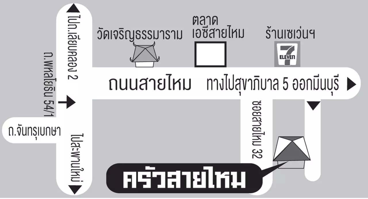 อร่อยลิ้นระรัว!! ที่ครัวสายไหม