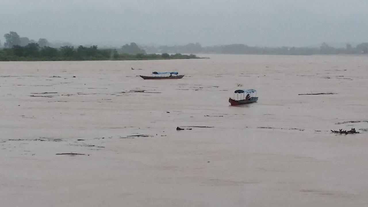 ระดับน้ำในแม่น้ำโขง เพิ่มสูงขึ้น หลังเกิดฝนตกต่อเนื่อง