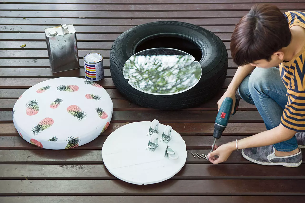Trend@Home : เฟอร์นิเจอร์เก๋จากยางรถยนต์