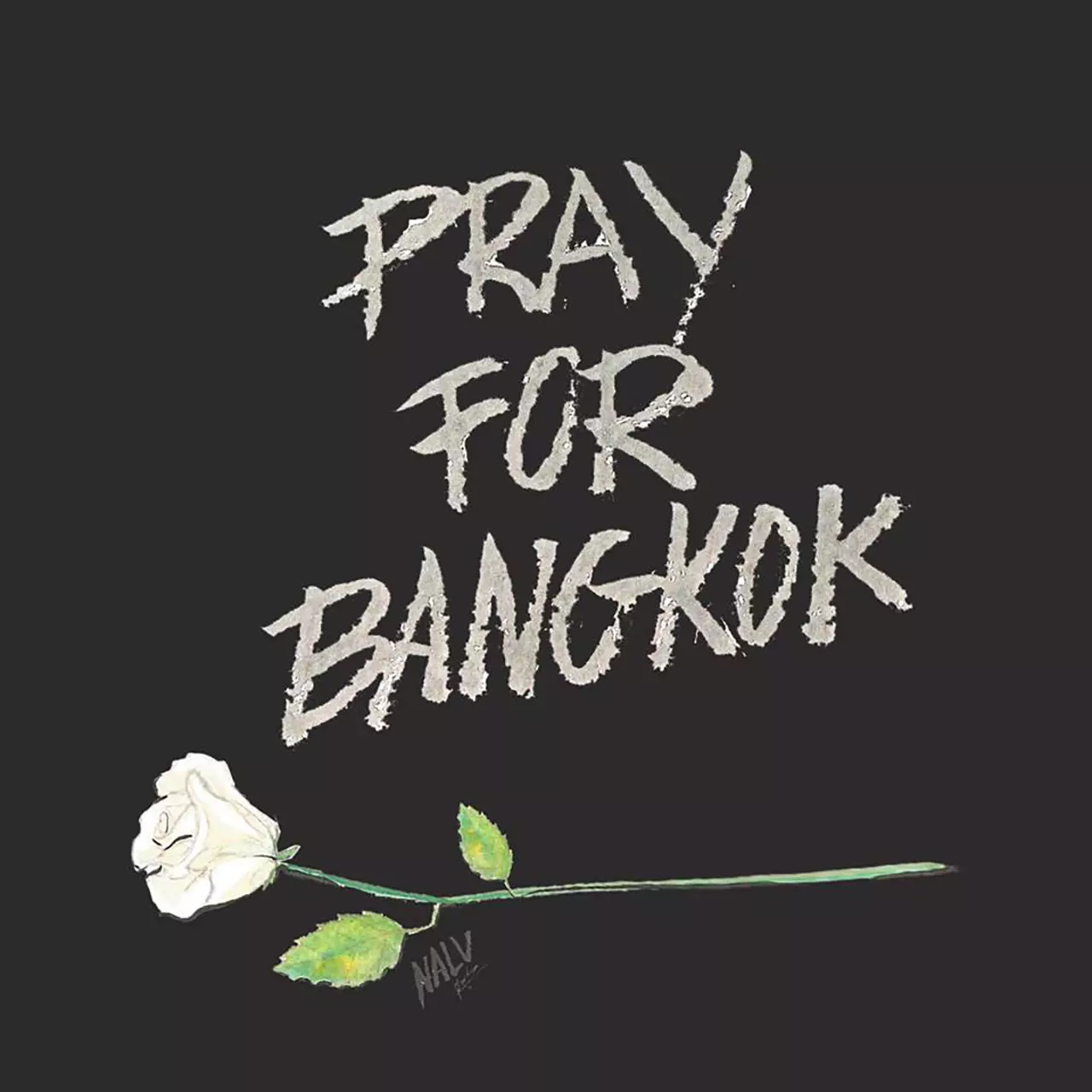 เซฟแล้วแชร์! รวมภาพการ์ตูนมอบกำลังใจ ‘Pray for bangkok’ ลดความรุนแรง