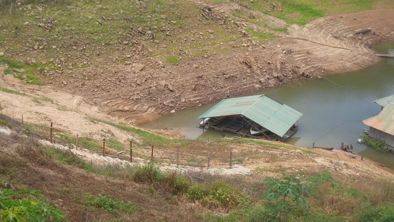 สภาพน้ำในเขื่อนแม่งัดสมบูรณ์ชล