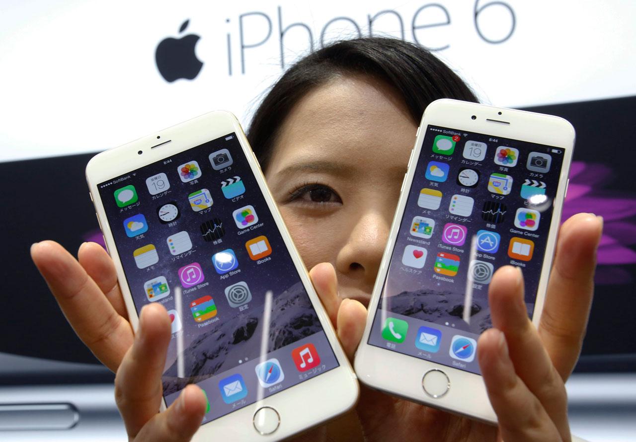 แอปเปิล ไอโฟน 6 พลัส และ ไอโฟน 6 ยังติด 2 ใน 5 อันดับแรก
