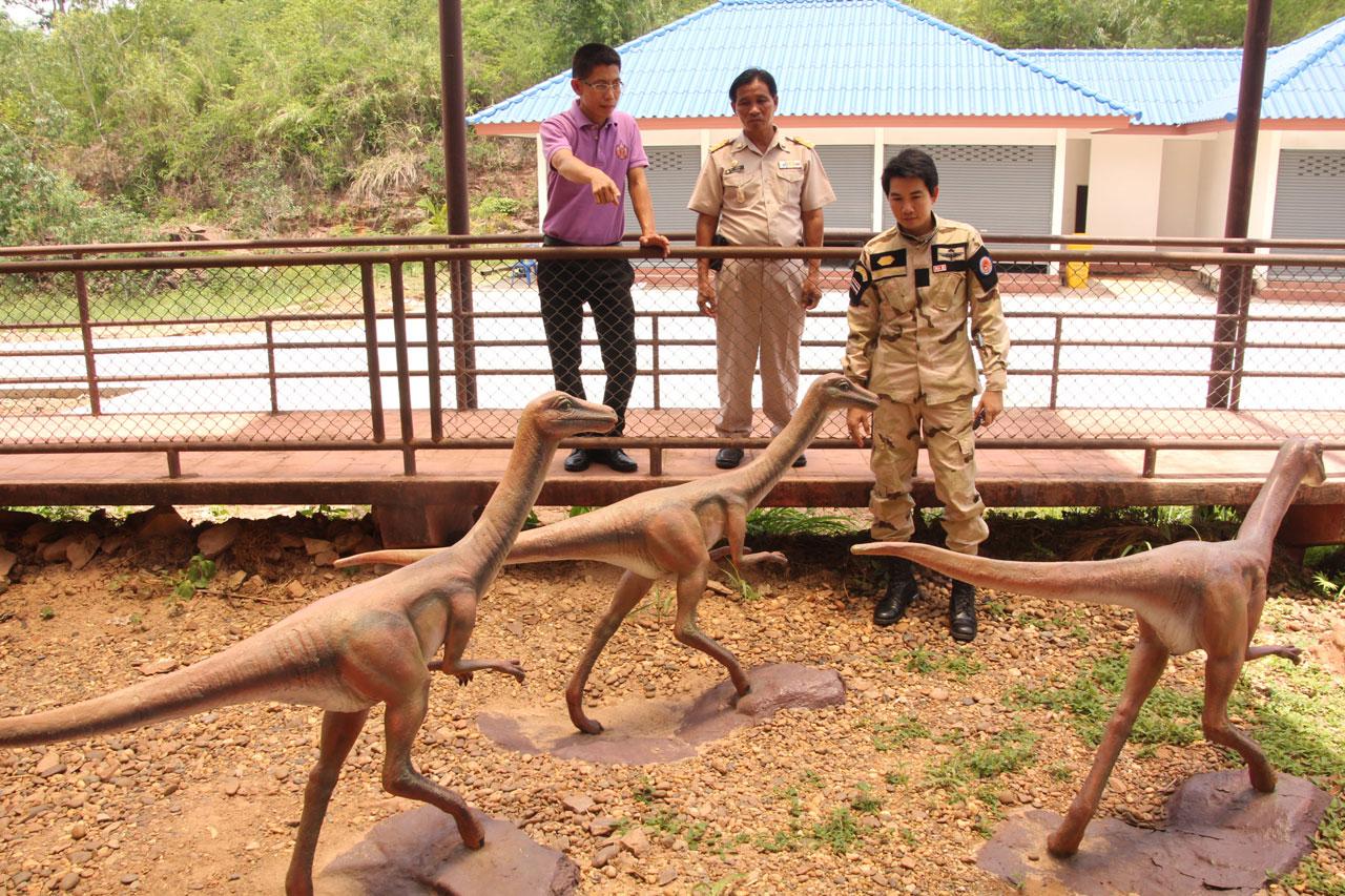 เล็งพัฒนา ให้เป็นแหล่งเรียนรู้ศึกษาประวัติศาสตร์รอยเท้าไดโนเสาร์