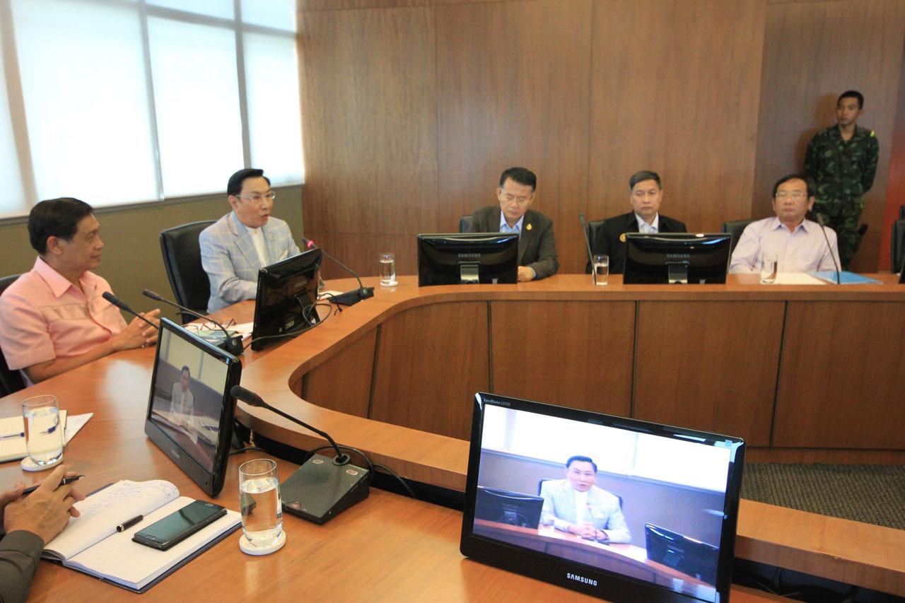 หน่วยงานที่เกี่ยวข้อง ร่วมประชุมจัดระเบียบสถานบันเทิง รอบ ม.รังสิต