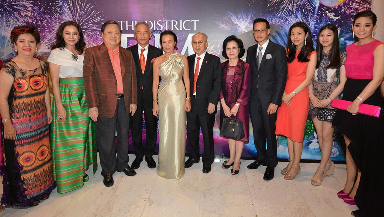 เจ้าสัวชาตรี โสภณพนิช, สุวัจน์ ลิปตพัลลภ, โพธิพงษ์–ยุพา–สาระ ล่ำซำ ยกขบวนกันร่วมยินดี.