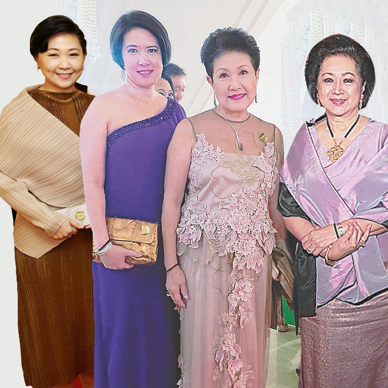 ทิพาภรณ์ เจียรวนนท์, มนทกานติ์–ท่านผู้หญิงวราพร ปราโมช ณ อยุธยา, ท่านผู้หญิงภรณี มหานนท์.