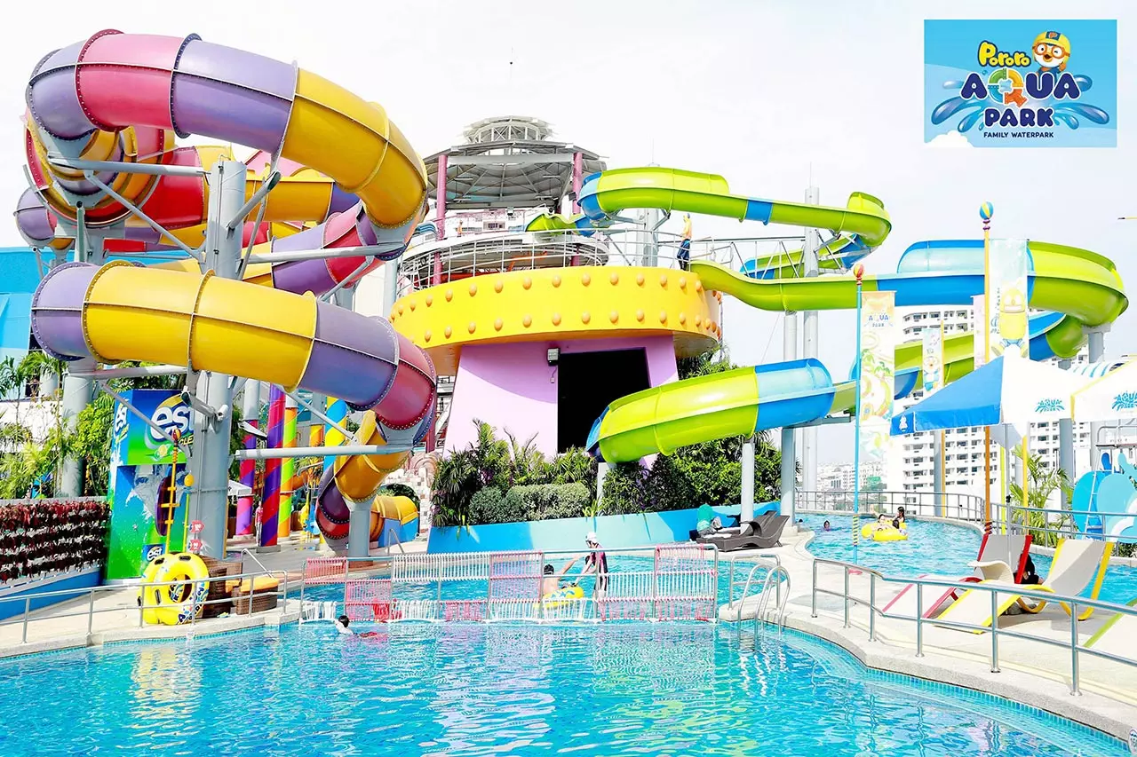 เปิดโลกสวนน้ำใหม่สไตล์เกาหลี โพโรโระ อควาพาร์ค