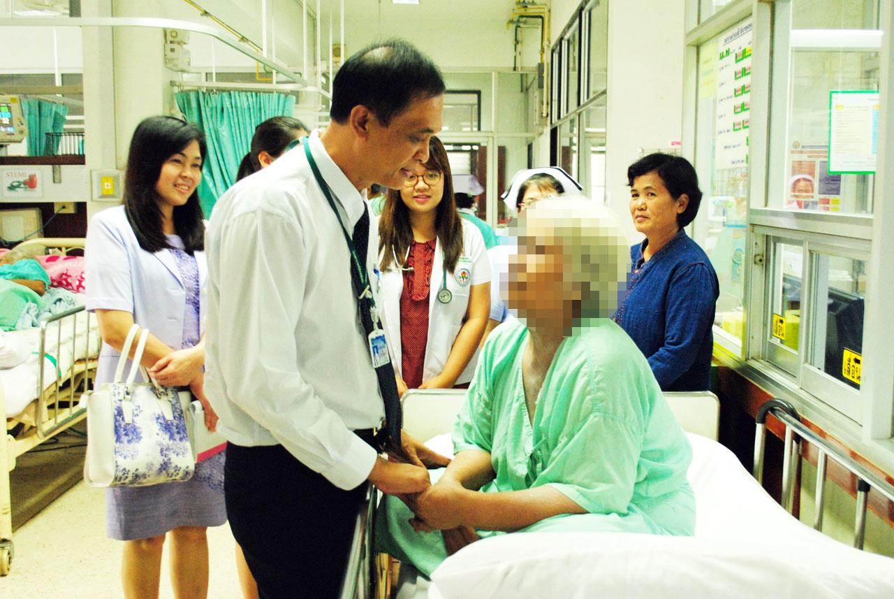 หญิงชราวัย67ปี ที่ถูกลูกทิ้งไว้ที่รพ. ทั้งที่ป่วยหนัก