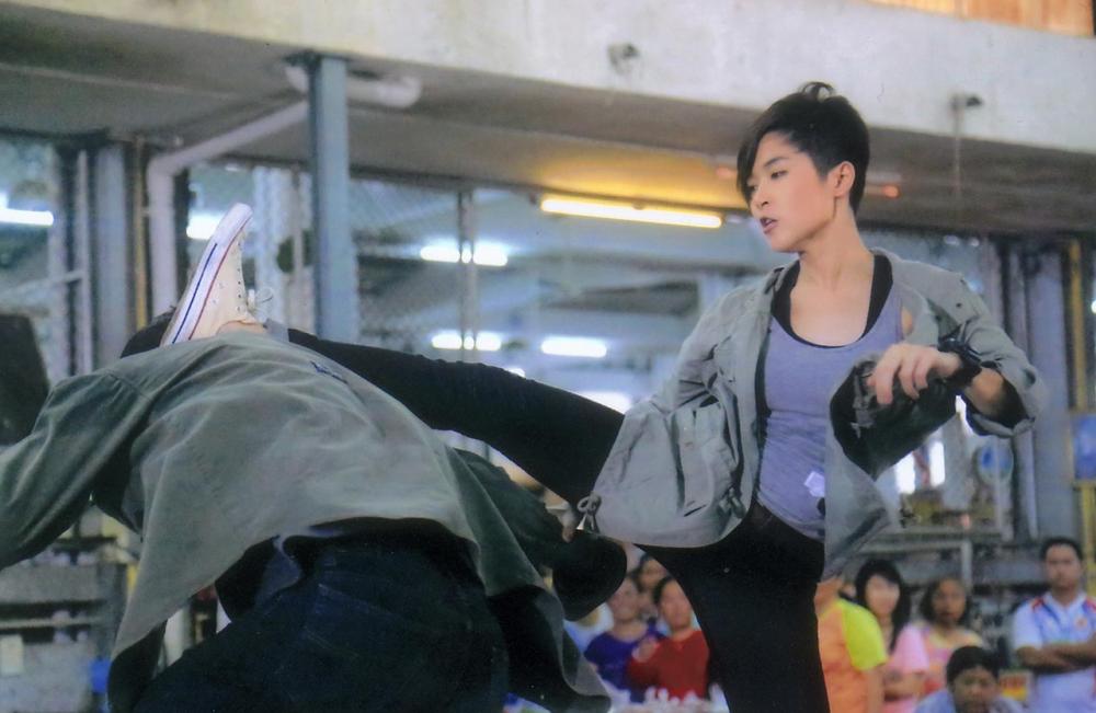 ‘จีจ้า’โชว์ลีลา“ราชินีบู๊”