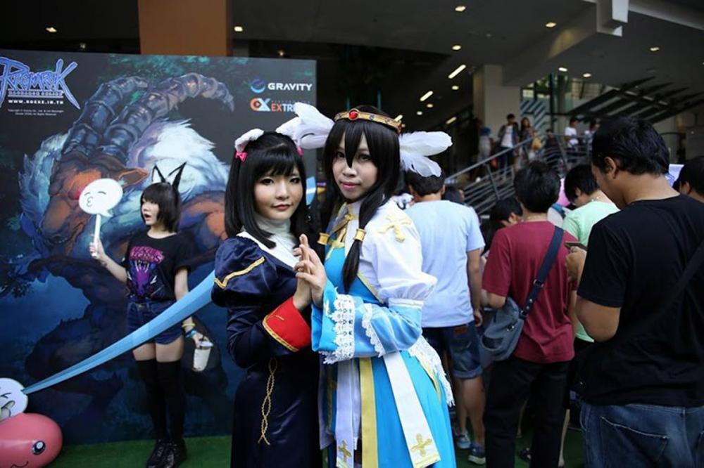 เลย์เยอร์แต่งคอสเพลย์น่ารักๆ มาร่วมงาน