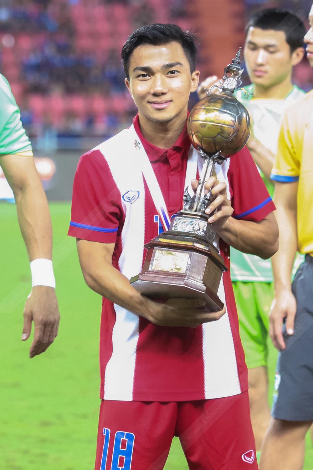 ชนาธิป สรงกระสินธ์ กับถ้วยแชมป์คิงส์คัพ