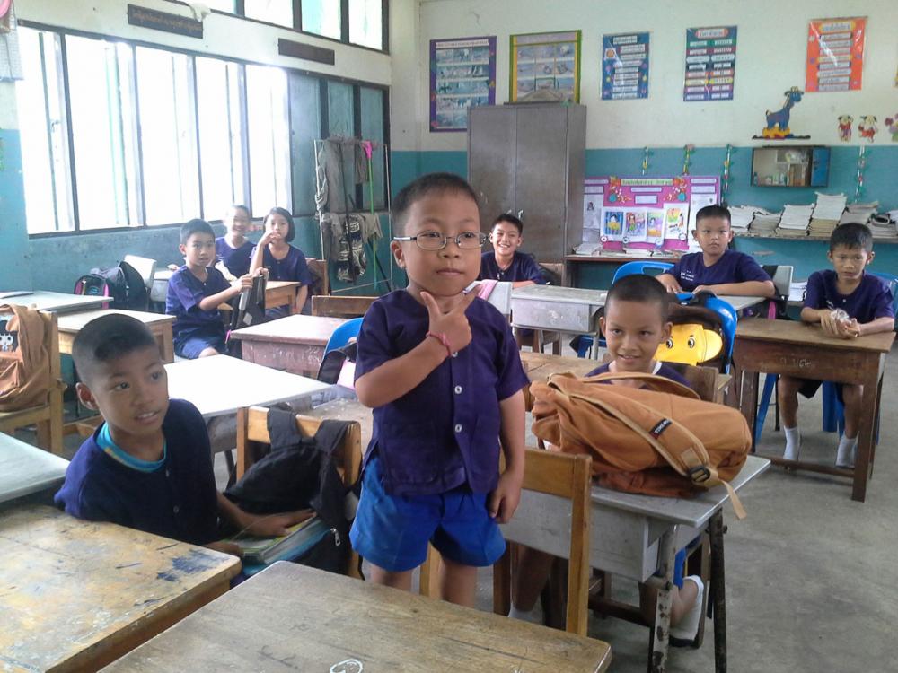 นักเรียนชายหุ่นจิ๋ว สูงไม่ถึง 1 เมตร เรียนอยู่ชั้นป.3