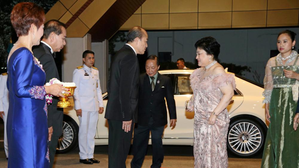 พระเจ้าวรวงศ์เธอ พระองค์เจ้าโสมสวลี พระวรราชาทินัดดามาตุ เสด็จไปทรงเป็นประธานงานกาลาดินเนอร์ “100 ปี ร้อยคุณค่า สายปัญญาสง่าฉวี” ณ ห้องเจ้าพระยา อาคารกรมหลวงชุมพรเขตอุดมศักดิ์ หอประชุมกองทัพเรือ บางกอกใหญ่ เมื่อวันก่อน.