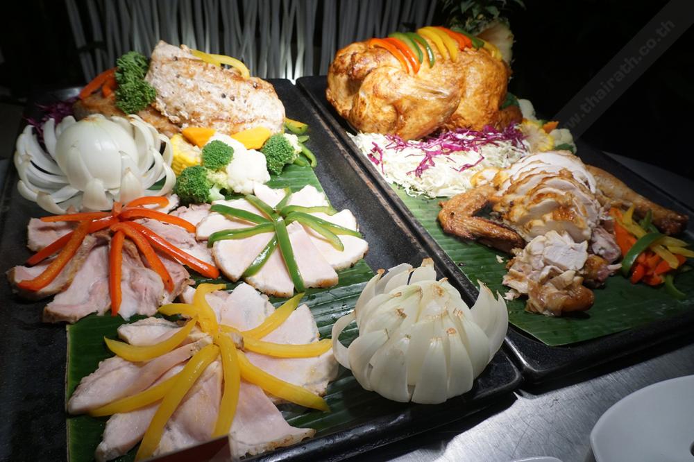 สเตชั่นโคลคัต แฮม และไก่อบ