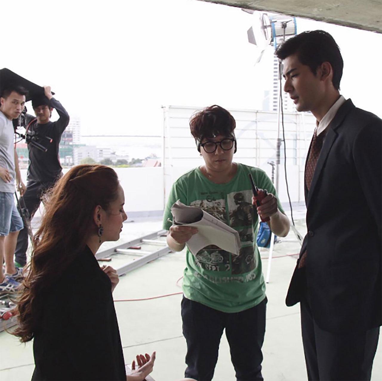 ตั้งใจซ้อมบทอย่างเต็มที่