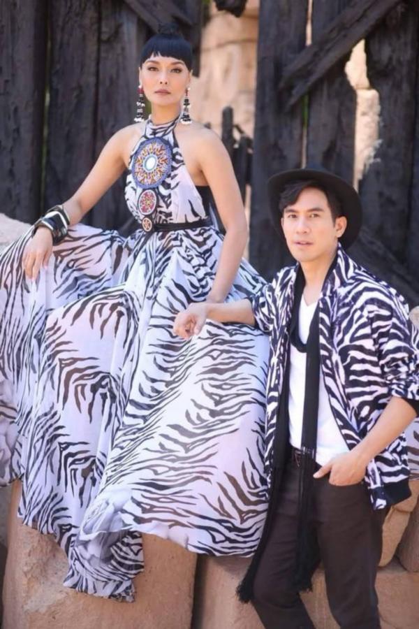 สุดเป๊ะ ลูกหมี รัศมี กับสุดหล่อ โป๊ป ในละครข้ามสีทันดร