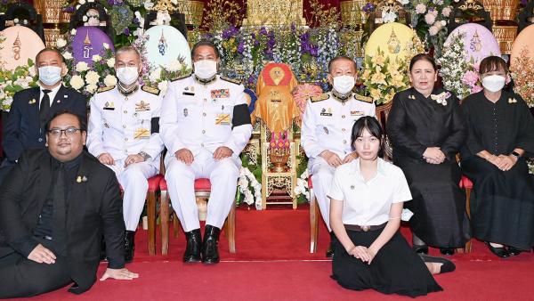 ปลายทางชีวิต - พลากร สุวรรณรัฐ องคมนตรี, ศุภชัย ภู่งาม องคมนตรี และ พล.อ.อ.จอม รุ่งสว่าง องคมนตรี มาร่วมในพระพิธีธรรมสวดพระอภิธรรมศพ ท่านผู้หญิงพึงใจ สินธวานนท์ มารดา ไกรภพ-กุณฑลี-กชกร สินธวานนท์ ที่ศาลา 100 ปี วัดเบญจมบพิตรดุสิตวนารามราชวรวิหาร วันก่อน.