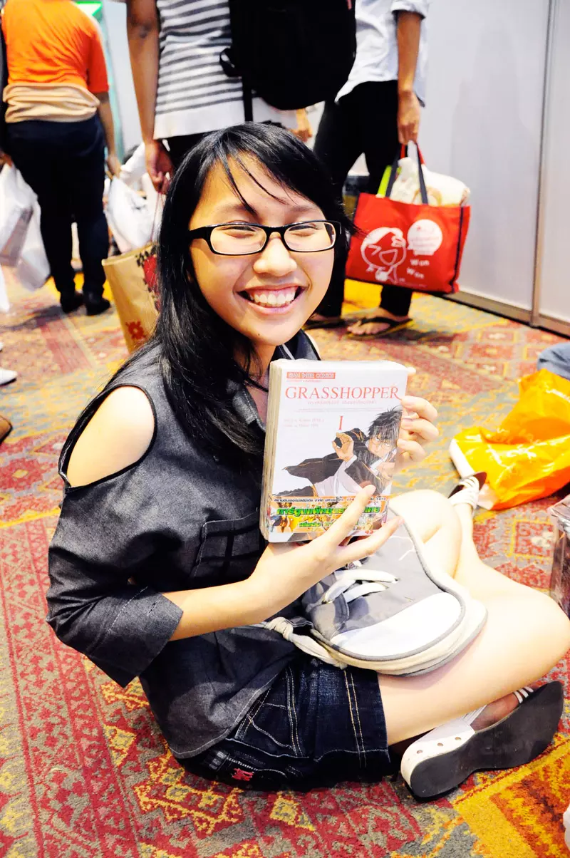  'นิยาย การ์ตูน อาหาร เรื่องสั้น' ขวัญใจสาวนักอ่าน งานสัปดาห์หนังสือฯ