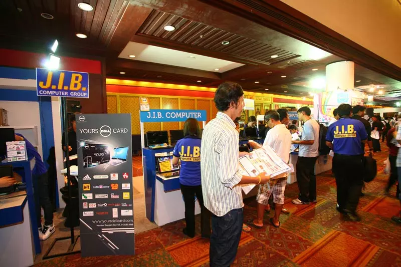 J.I.B.จัด 25 บูธร่วมคอมมาร์ต เล็งโกยรายได้ 4 วัน 100 ล้าน