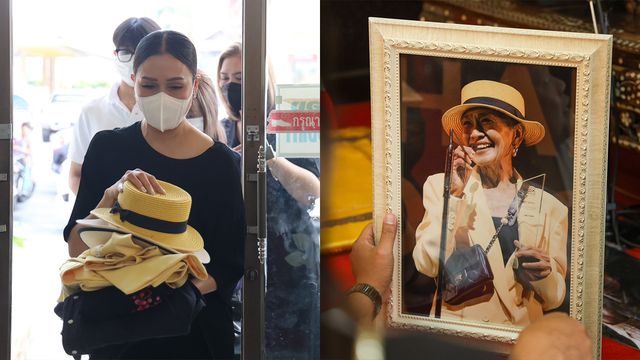 ลูกสาวแม่สีดา นำรางวัล-เสื้อผ้า-รองเท้า ตั้งที่ฐานโลงศพ เตรียมเผาให้ตามเจตนารมณ์