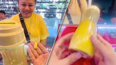 .เศษทองคำเปลว สาวเก็บสะสมนับ 10 ปี นำมาหลอมเป็นทอง ขายได้เกือบ 7 หมื่น.