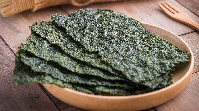 สาหร่ายทะเลปรุงรสกับเชื้อก่อโรค