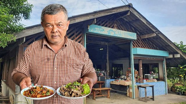 ปลาไหลผัดพริกแกง...คือที่สุด อร่อยทีเด็ด ร้าน “อับดุลเลาะห์”