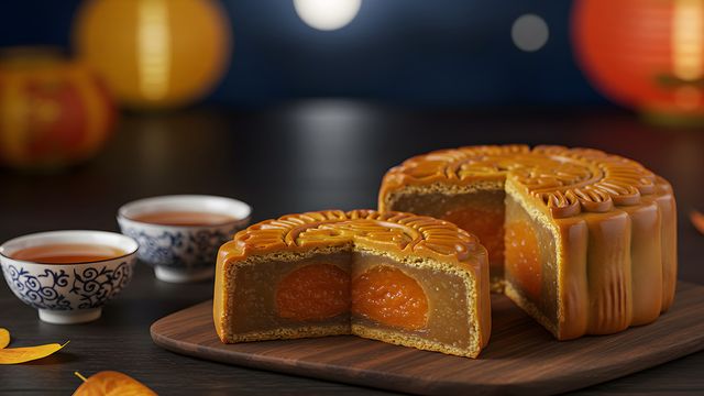 คอเลสเทอรอลในขนมไหว้พระจันทร์